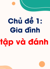 Chủ đề 1. Ôn tập và đánh giá